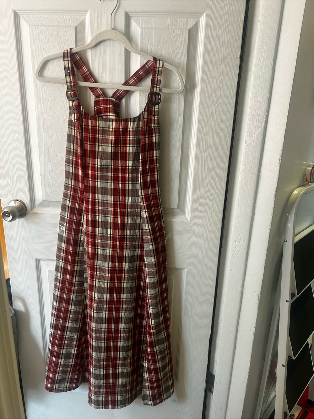 Grundge 90s Midi Dress - Eyelet Buckle details - Size 5/6
